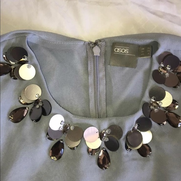 Maternity 3D embellished crop top skater dress - Picture 4 of 5